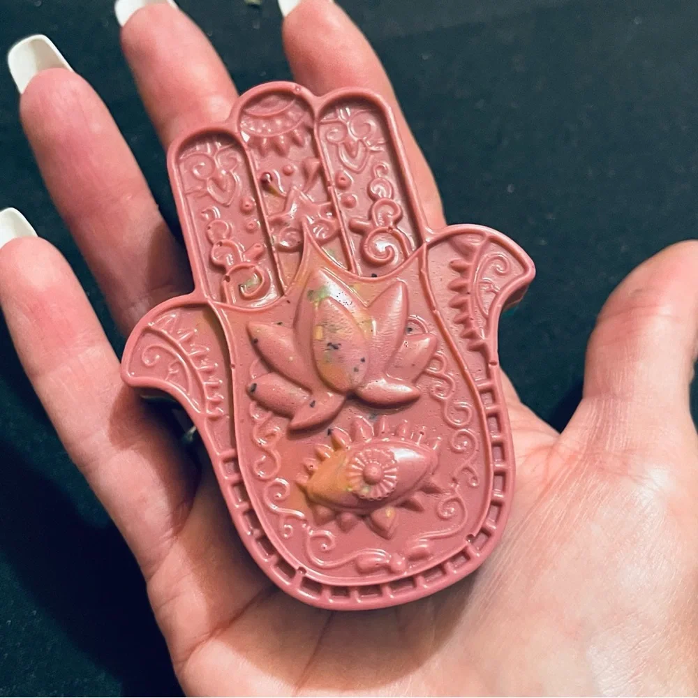 New Fruit Punch Organic Oatmeal Handmade  Rainbow Hamsa 🪬 Chakra Soap By Me